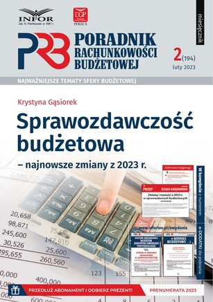 Poradnik Rachunkowości Budżetowej 2/2023