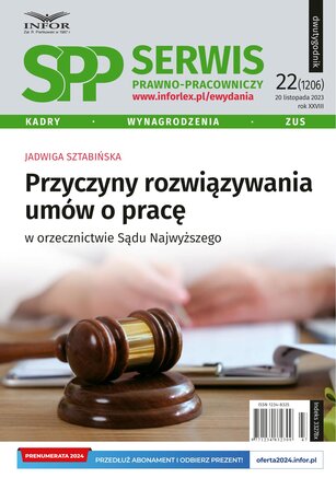 Serwis Prawno-Pracowniczy 22/2023