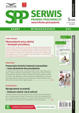 Serwis Prawno-Pracowniczy 5/2023
