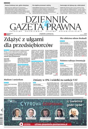 Dziennik Gazeta Prawna 74/2023