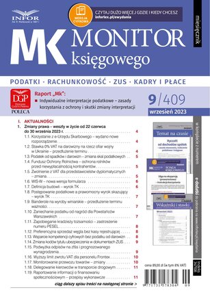Monitor Księgowego 9/2023