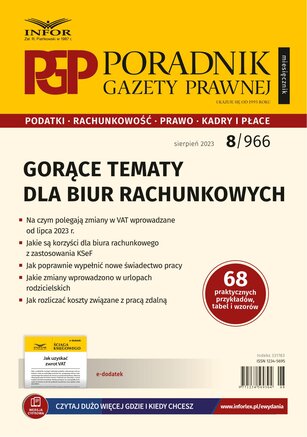 Poradnik Gazety Prawnej 8/2023