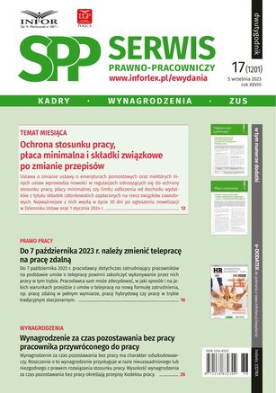 Serwis Prawno-Pracowniczy 17/2023