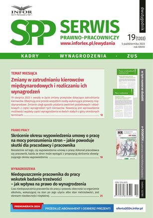 Serwis Prawno-Pracowniczy 19/2023