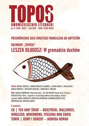Topos. Dwumiesięcznik Literacki 6/2023