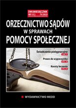 Orzecznictwo sądów w sprawach pomocy społecznej 1/2023