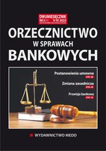 Orzecznictwo w sprawach bankowych 3/2023