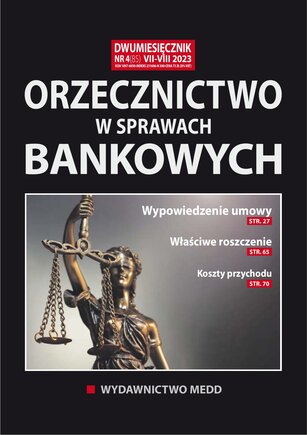 Orzecznictwo w sprawach bankowych 4/2023