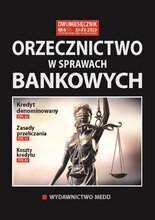 Orzecznictwo w sprawach bankowych 6/2023