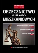 Orzecznictwo w sprawach mieszkaniowych 1/2023