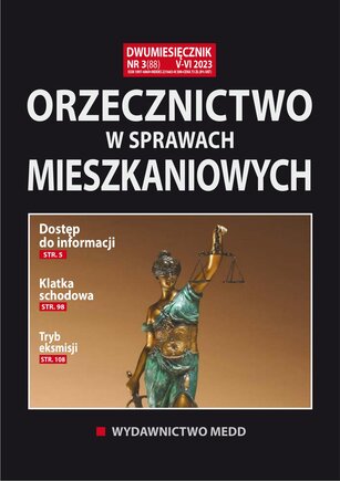 Orzecznictwo w sprawach mieszkaniowych 3/2023