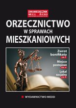 Orzecznictwo w sprawach mieszkaniowych 5/2023