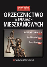 Orzecznictwo w sprawach mieszkaniowych 6/2023