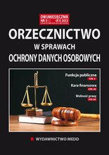 Orzecznictwo w sprawach ochrony danych osobowych 5/2023