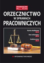 Orzecznictwo w sprawach pracowniczych 2/2023