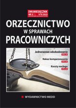 Orzecznictwo w sprawach pracowniczych 3/2023