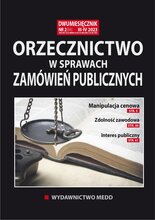 Orzecznictwo w sprawach zamówień publicznych 2/2023