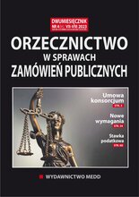 Orzecznictwo w sprawach zamówień publicznych 4/2023