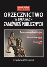 Orzecznictwo w sprawach zamówień publicznych 6/2023