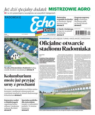 Echo Dnia Radomskie 172/2023