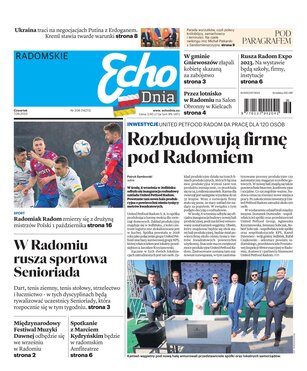 Echo Dnia Radomskie 208/2023