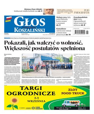 Głos Dziennik Pomorza Głos Koszaliński 202/2023