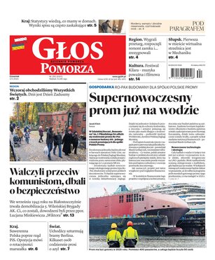 Głos Dziennik Pomorza Głos Pomorza 255/2023