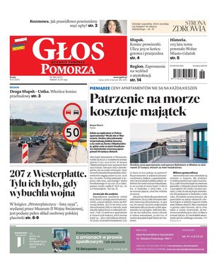 Głos Dziennik Pomorza Głos Pomorza 265/2023