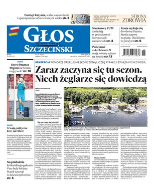 Głos Dziennik Pomorza Głos Szczeciński 85/2023