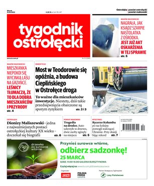 Tygodnik Ostrołęcki Ostrołęka 12/2023