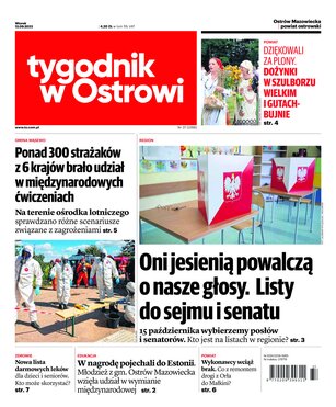 Tygodnik Ostrołęcki Tygodnik w Ostrowi 37/2023