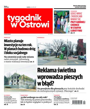 Tygodnik Ostrołęcki Tygodnik w Ostrowi 4/2023