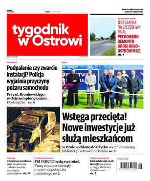 Tygodnik Ostrołęcki Tygodnik w Ostrowi 46/2023