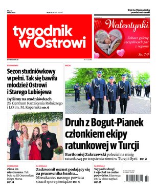 Tygodnik Ostrołęcki Tygodnik w Ostrowi 7/2023