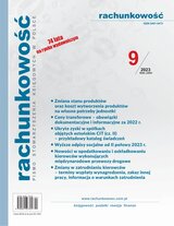 Rachunkowość 9/2023