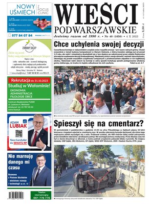 Wieści Podwarszawskie 40/2023