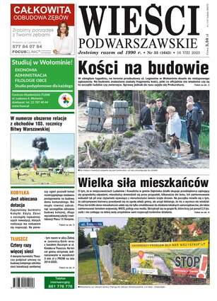 Wieści Podwarszawskie 332023