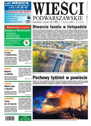 Wieści Podwarszawskie 43/2023