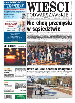 Wieści Podwarszawskie 44/2023