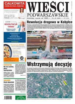 Wieści Podwarszawskie 45/2023