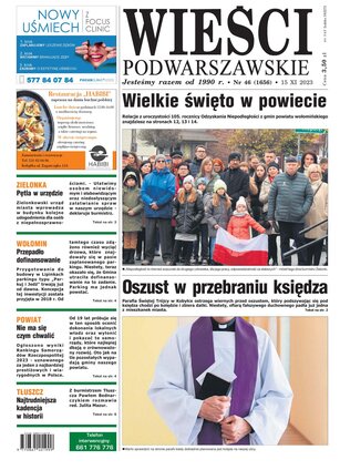 Wieści Podwarszawskie 46/2023