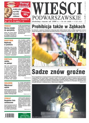 Wieści Podwarszawskie 49/2023