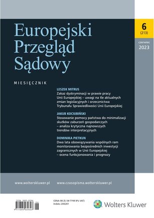 Europejski Przegląd Sądowy 6/2023