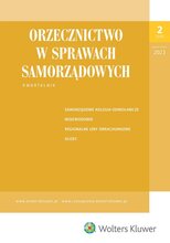 Orzecznictwo w sprawach samorządowych 2/2023