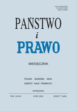 Państwo i Prawo 7/2023