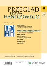 Przegląd Prawa Handlowego 8/2023