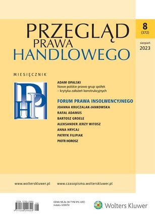 Przegląd Prawa Handlowego 8/2023