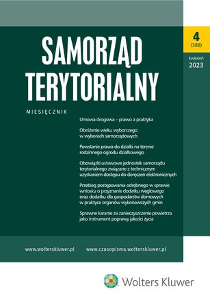 Samorząd Terytorialny 4/2023