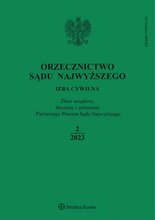 Orzecznictwo Sądu Najwyższego. Izba Cywilna 2/2023