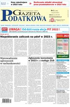 Gazeta Podatkowa 1/2023